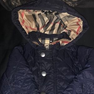 Burberry Quilted Baby Jacket